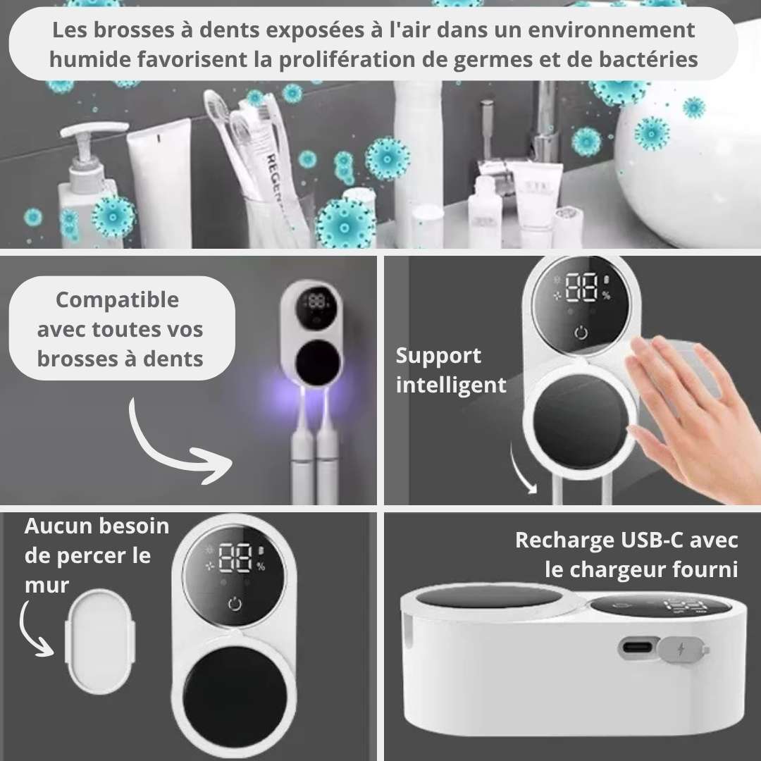 Support de désinfection UV dernière génération